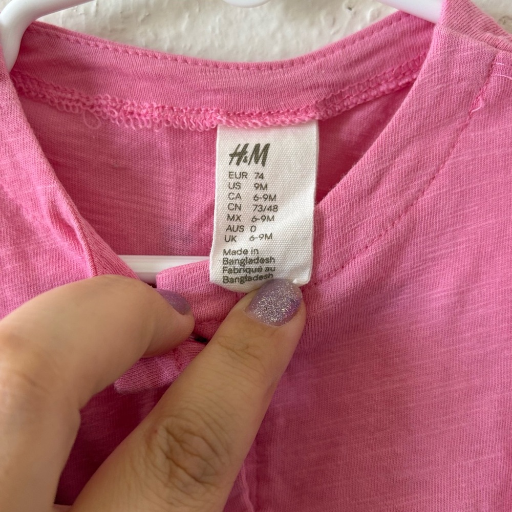 Pink Ruffled Kids Jumpsuit - Picture 3 of 3